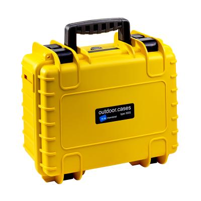OUTDOOR case in yellow with foam insert 330x235x150 mm Volume 11,7 L Model: 3000/Y/SI